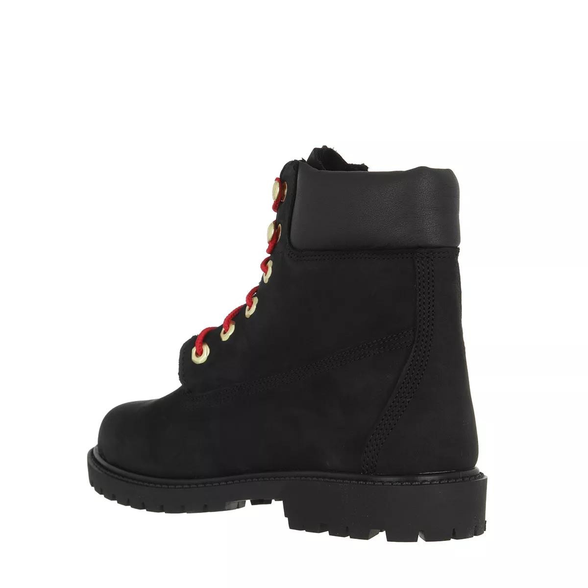 TIMBERLAND Stiefeletten schwarz Schnürstiefel