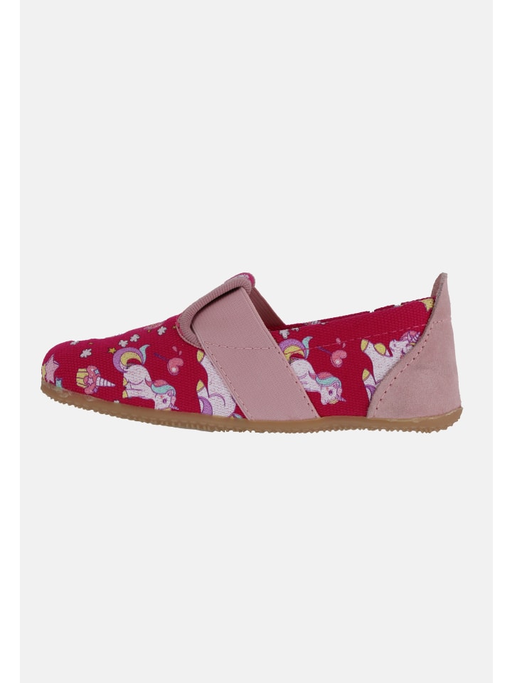 Living Kitzbühel Hausschuh Candy Einhorn in Diva pink günstig kaufen