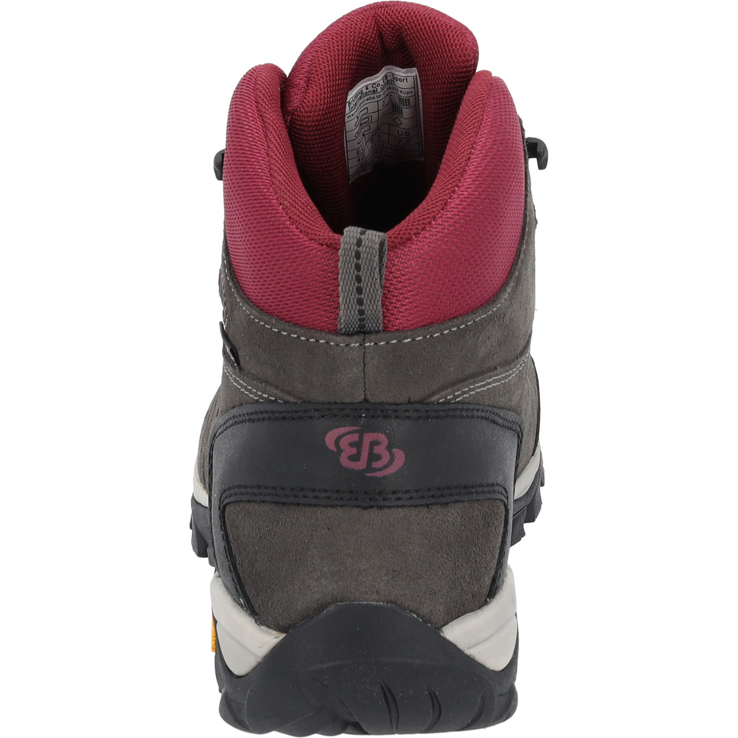 EB-Sport 221124, Wanderstiefel, Damen, grau/bordeaux