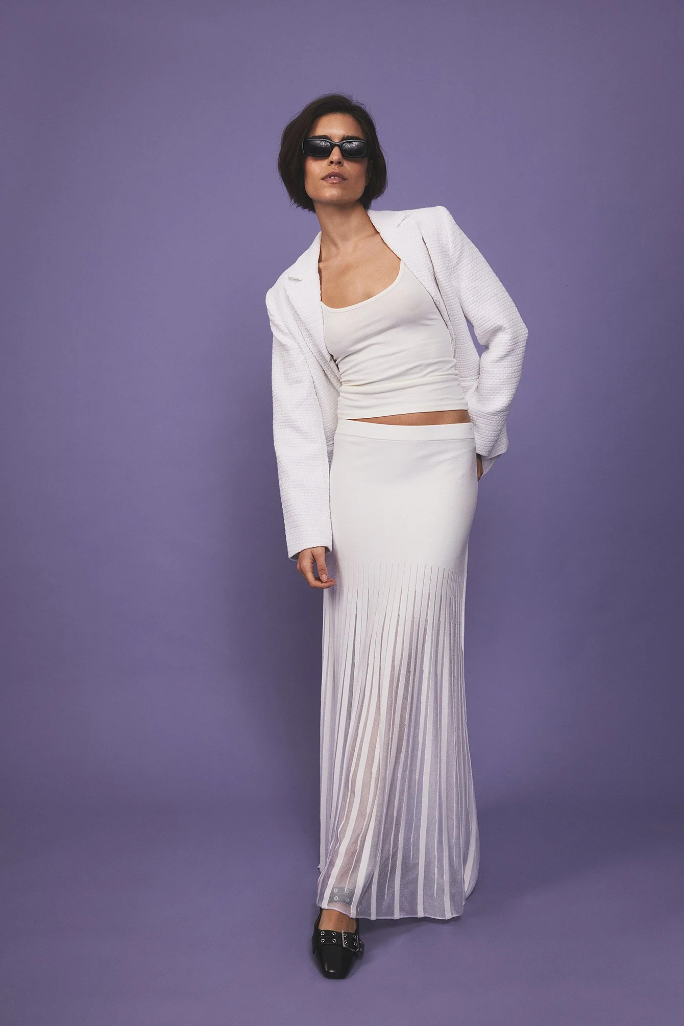 Knitted Maxi Skirt