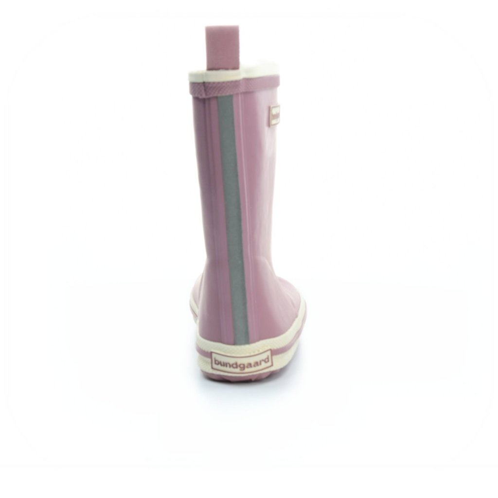Bundgaard Charly High Dark Rose rosa gefütterte Gummistiefel