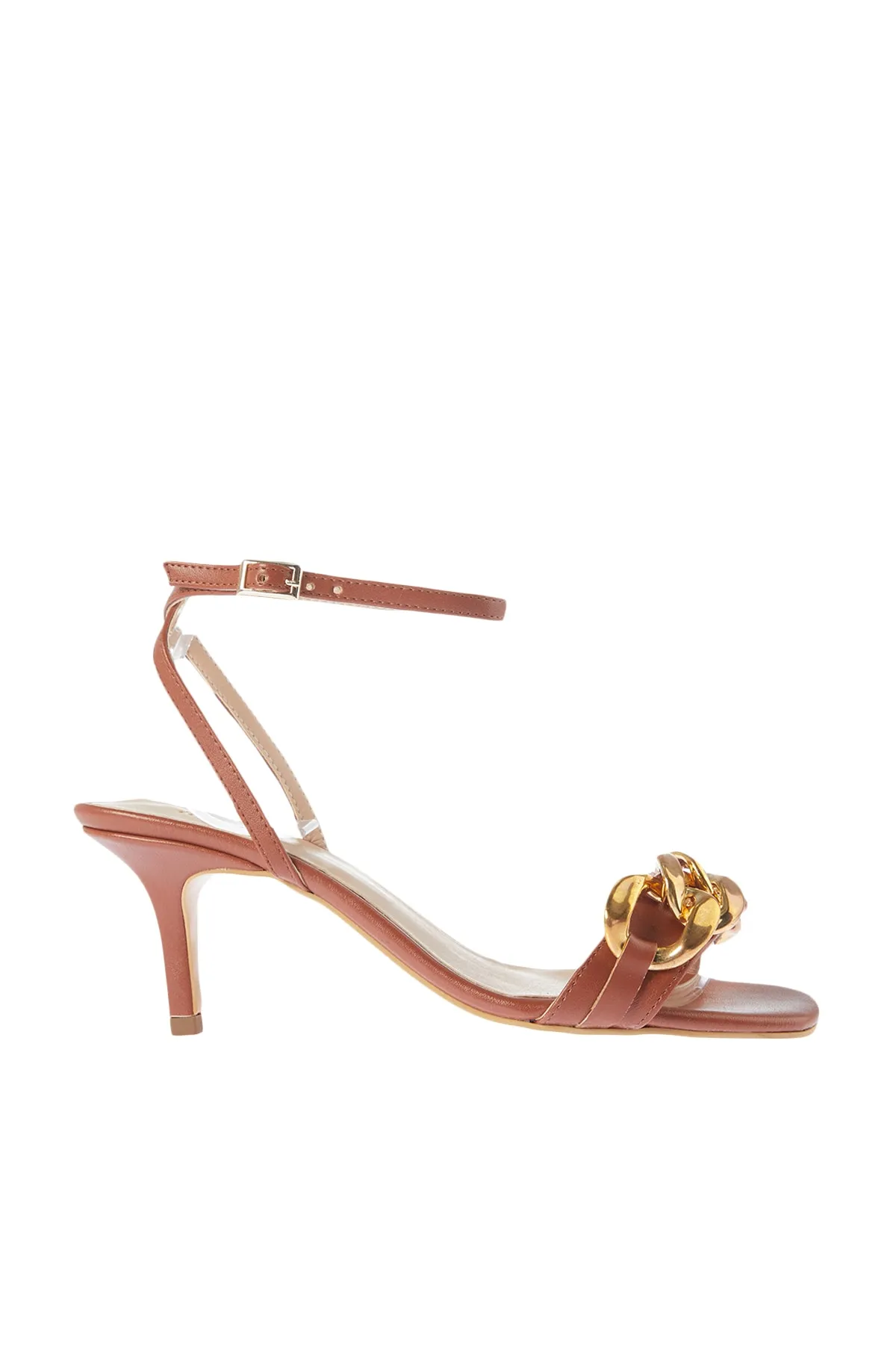 Hotiç  Sandalette - Braun - Pfennigabsatz/Stiletto