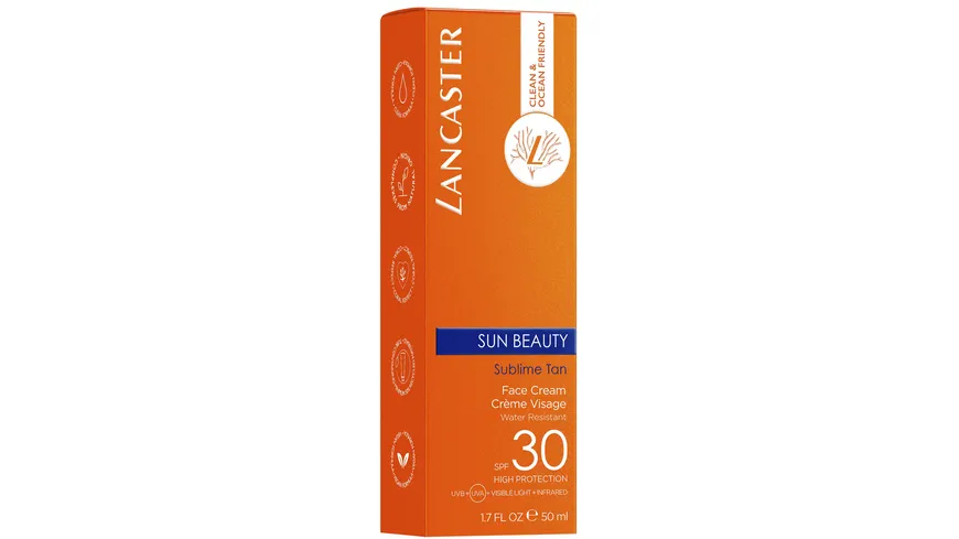 LANCASTER Sun Beauty Face Cream Water Resistant SPF 30 50 ml