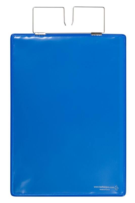 Djois Kennzeichnungshülle 165001 Blau 232 x 80 x 380 mm 10 Stück