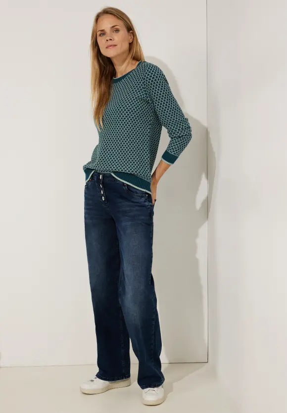 CECIL Two-Colored Strickpullover