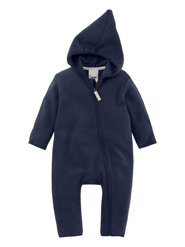 Hessnatur Fleece-Overall in dunkelblau günstig kaufen