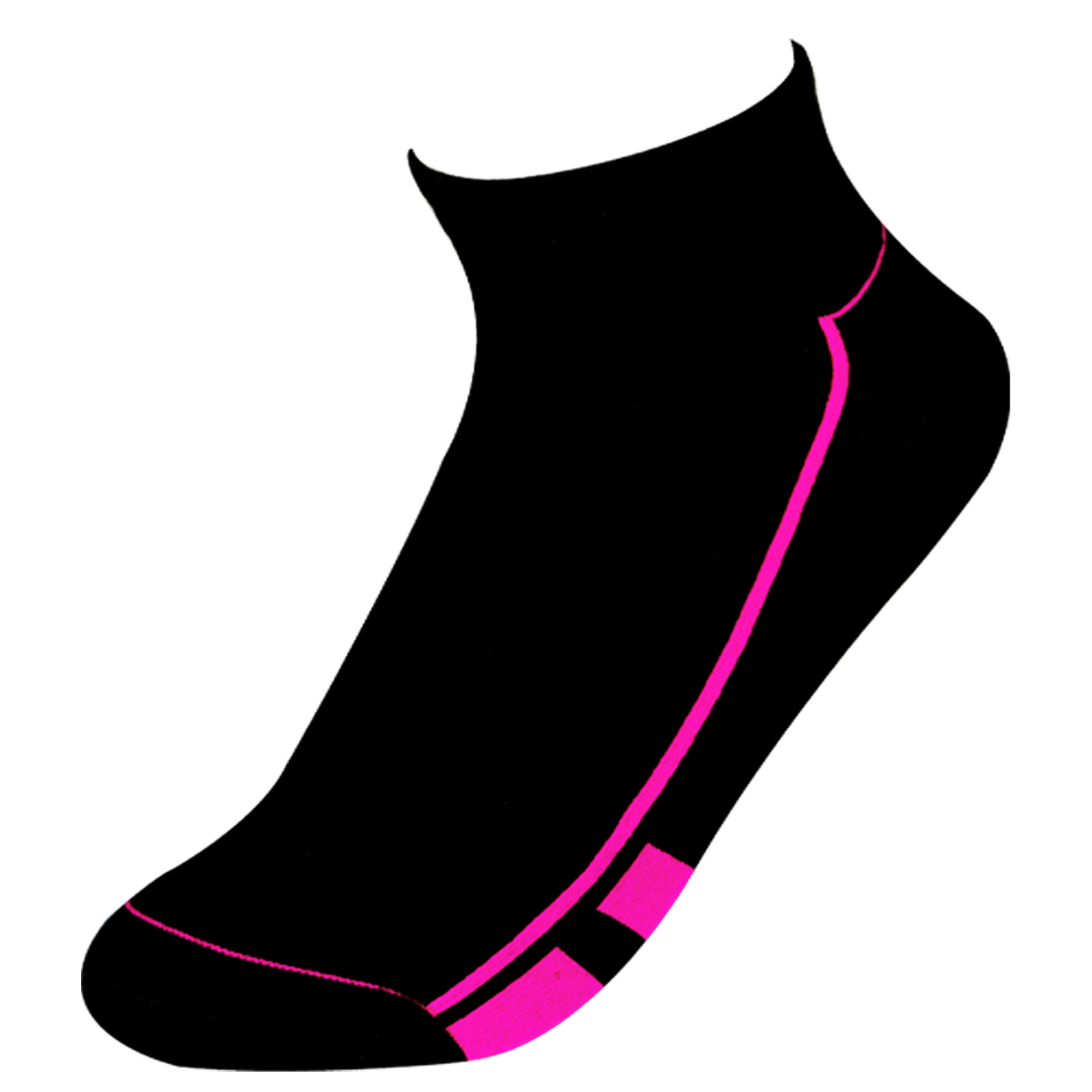 TEXEMP Sneakersocken 6 bis 36 Paar Sneaker Socken Damen & Kinder Schwarz Baumwolle Freizeit Sport Kurzsocken Füßlinge Quarter (Packung, 6-Paar) Langlebig & Robust