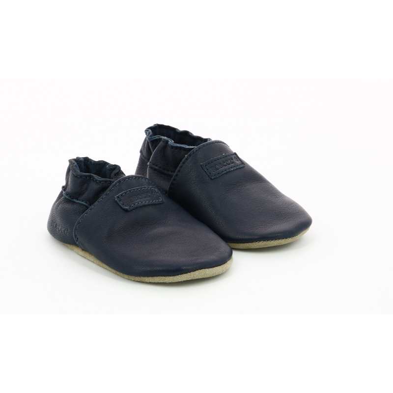 Chaussons cuir tannage vegetal Myfirst