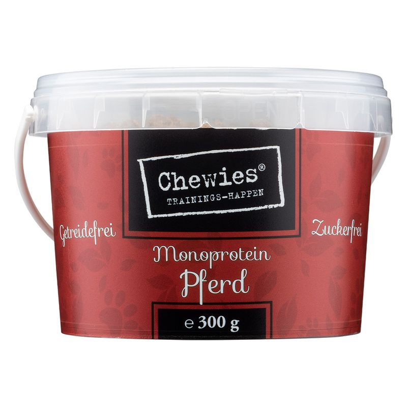 Chewies Monoprotein Trainingshappen, Pferd