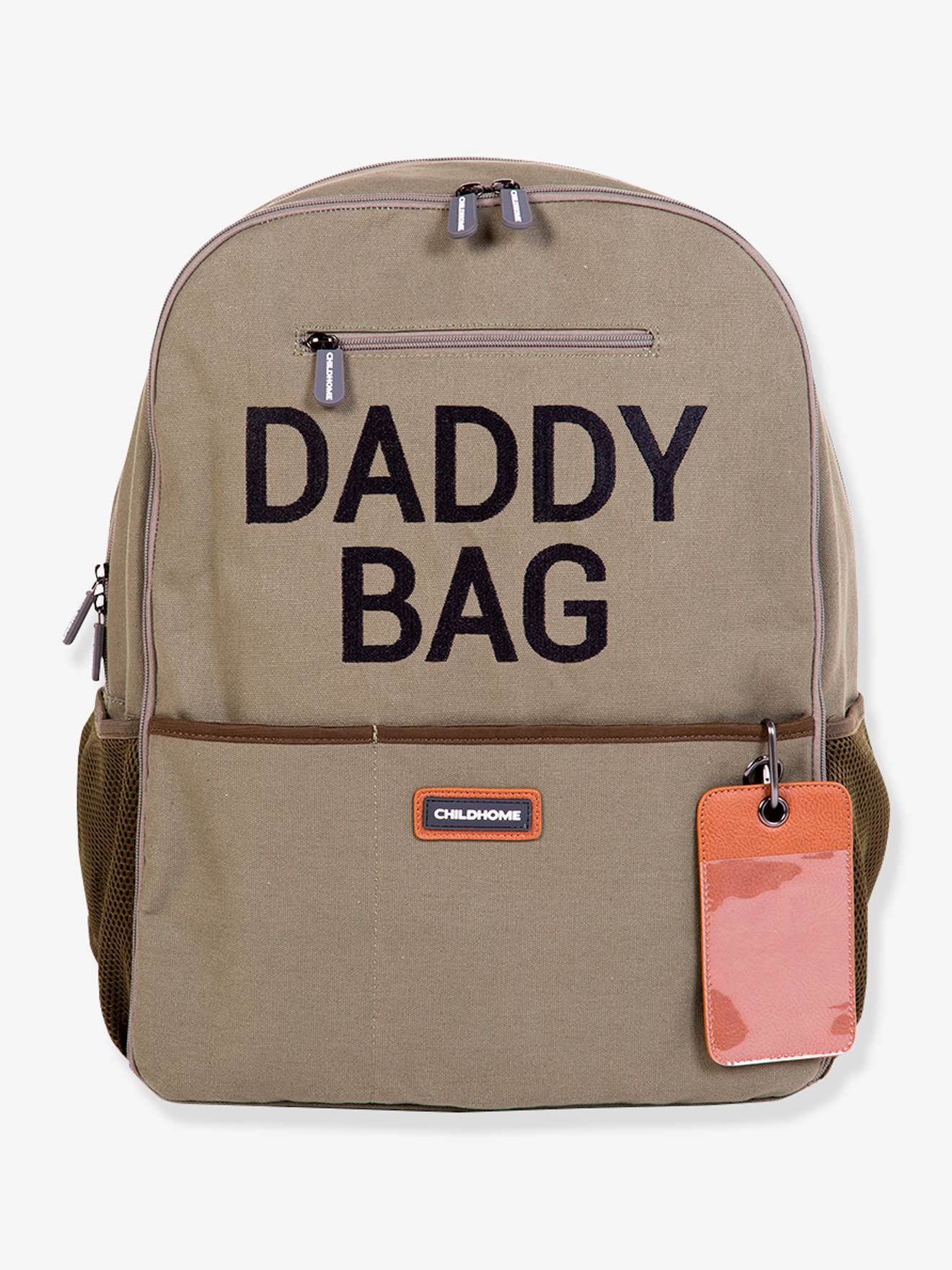 Childhome Wickelrucksack DADDY BAG CHILDHOME - olivgrün