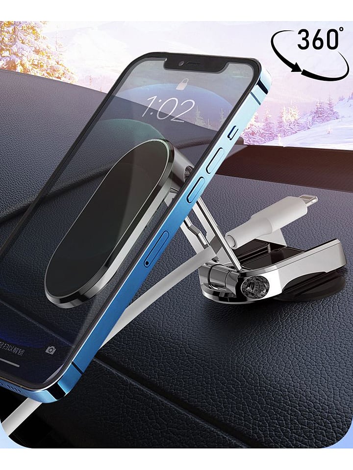 SWEET ACCESS Kfz-Smartphone-Halterung in Silber/ Schwarz günstig kaufen onesize