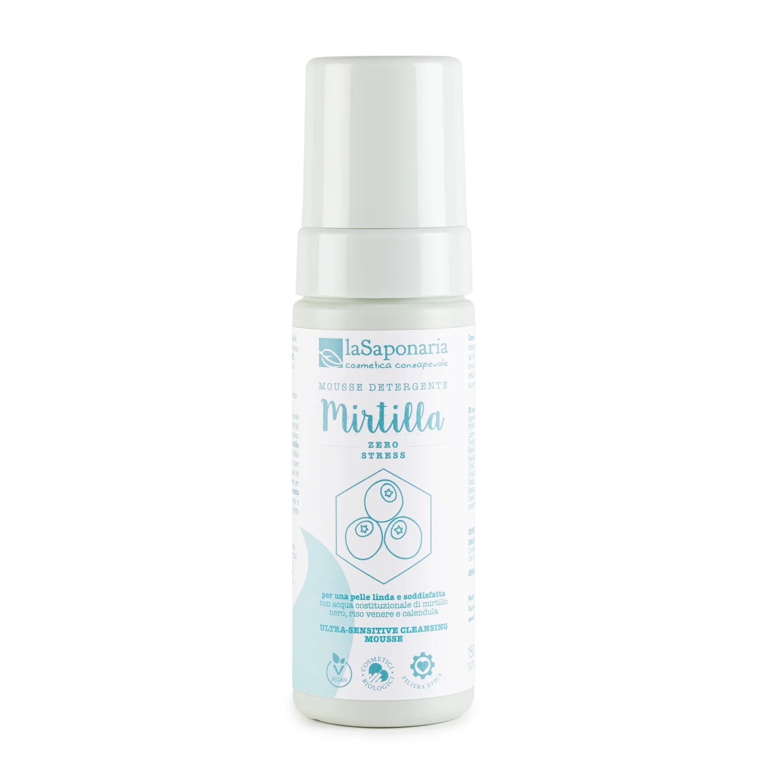 Mousse de limpeza facial Constitutional com mirtilo - Mousse de limpeza facial
