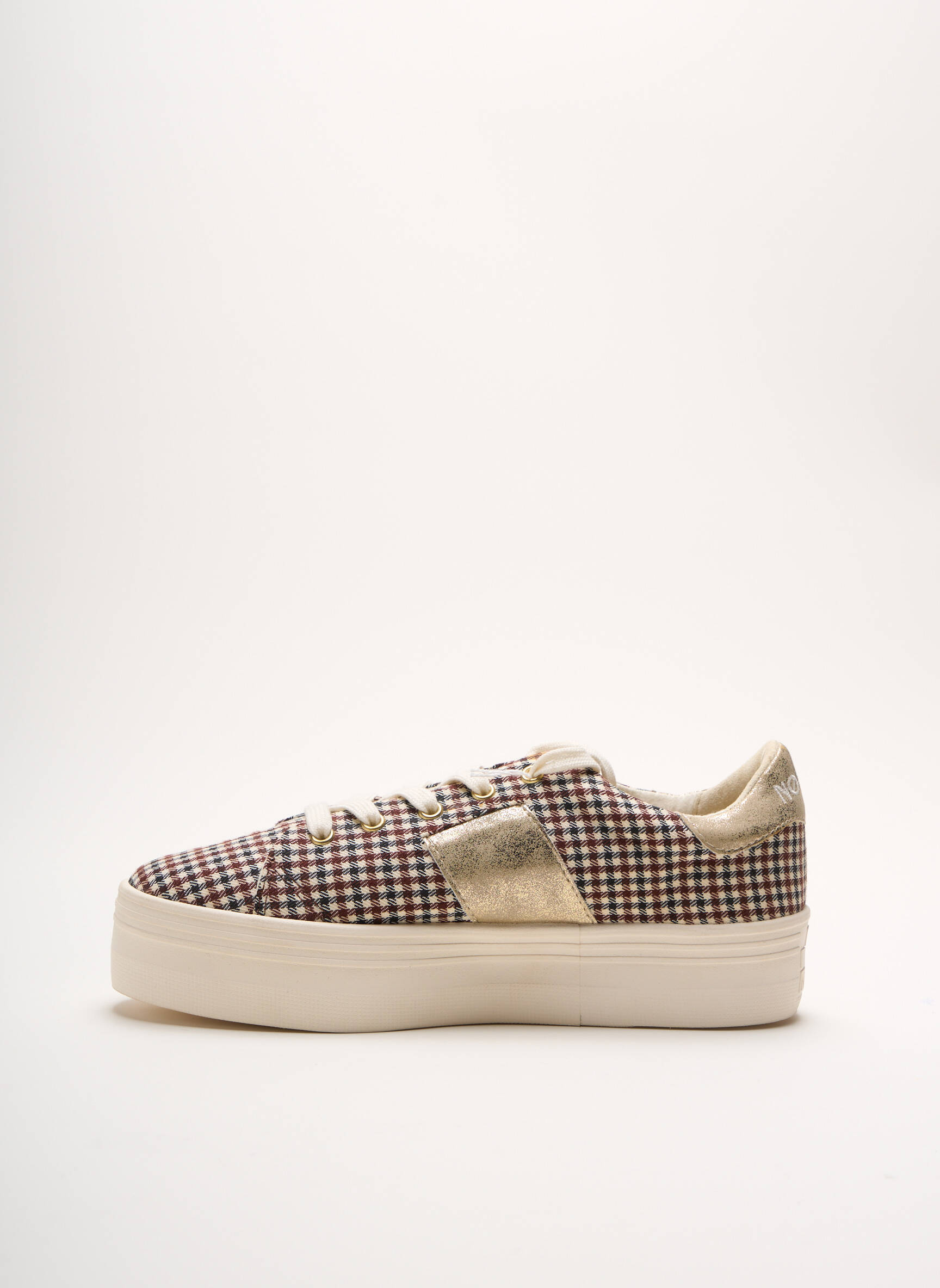 No Name Baskets Femme couleur beige