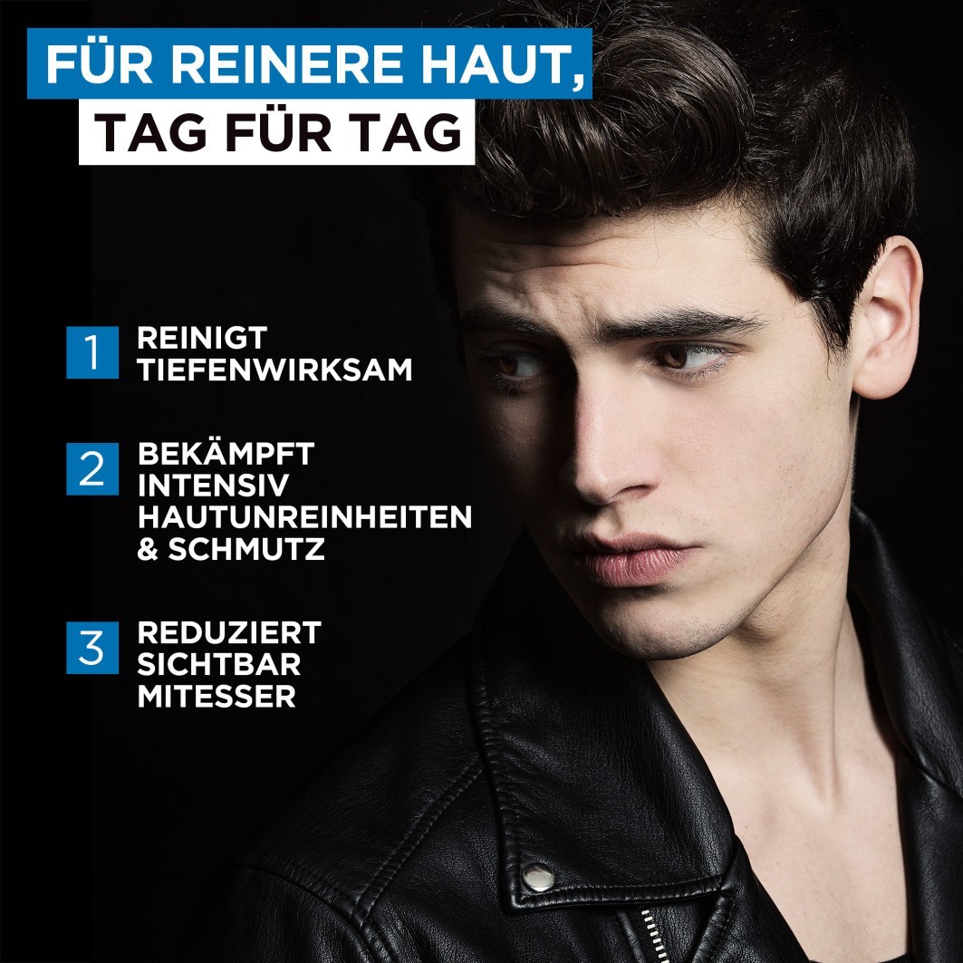 Men Expert Pure Charcoal Anti-Hautunreinheiten