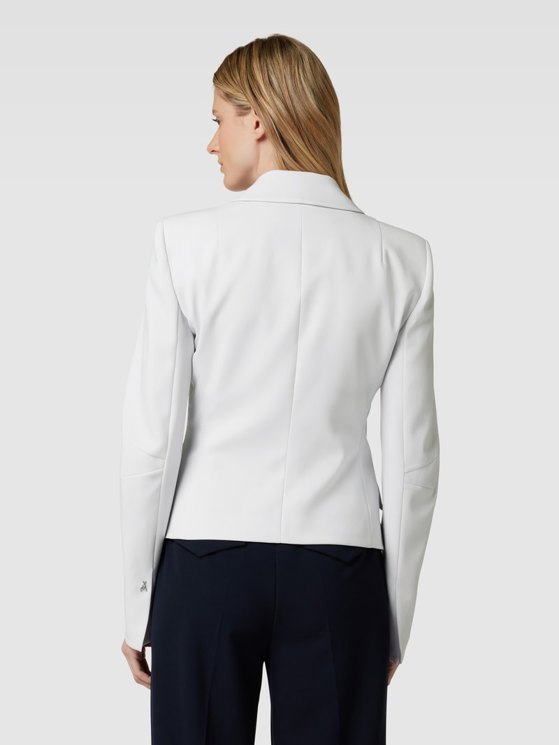 Blazer mit Reverskragen in hellgrau