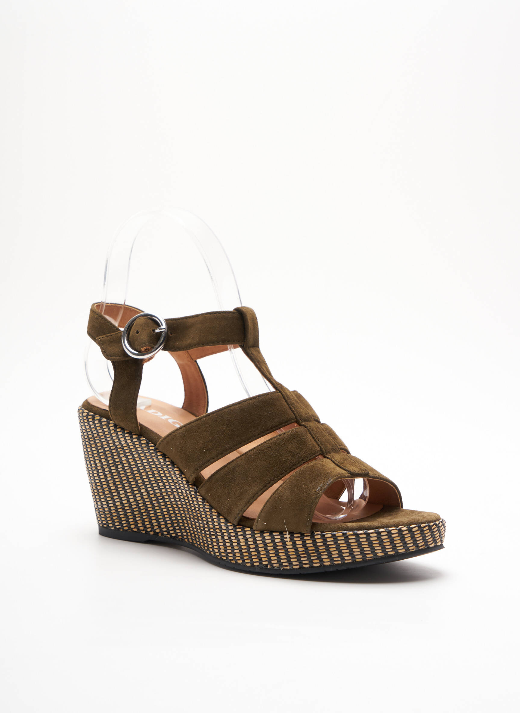 Adige Sandales Nu Pieds Femme couleur vert