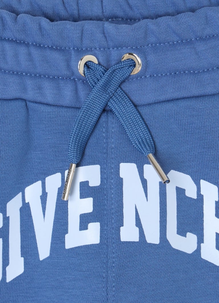 Givenchy zúžené joggingové kalhoty s potiskem loga