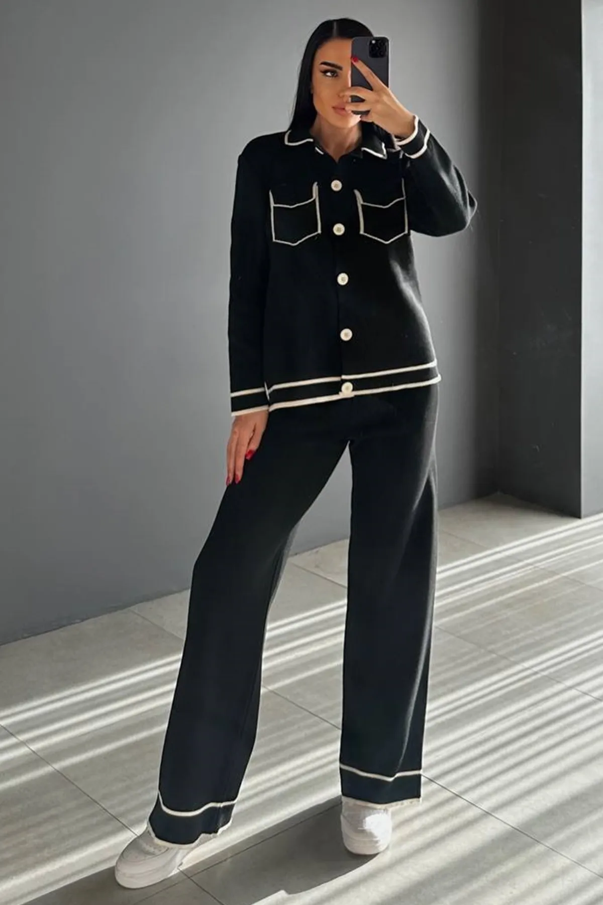 lovebox  Zweiteiler - Schwarz - Regular Fit