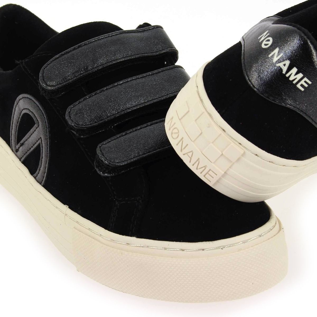 No Name  ARCADE STRAPS SIDE SUEDE H23 - Noir