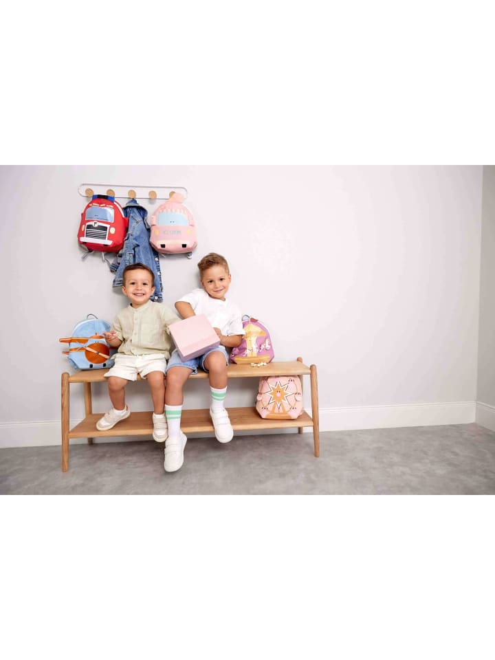 Lässig Kinderrucksack About Friends 20 x 9,5 x 24 cm in Tiny Drivers Propeller Flugzeug günstig kaufen onesize