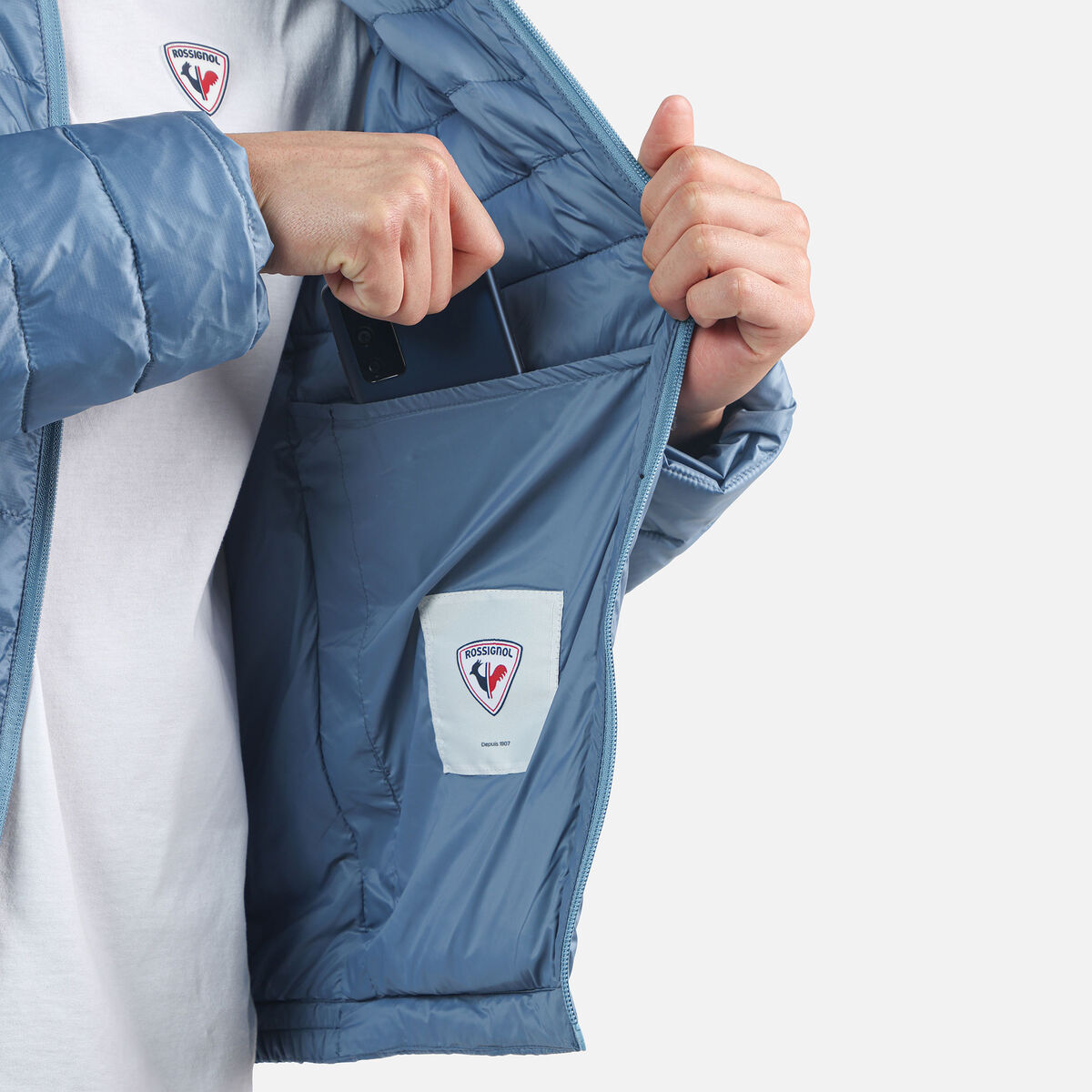 Isolierte Kapuzenjacke für Herren