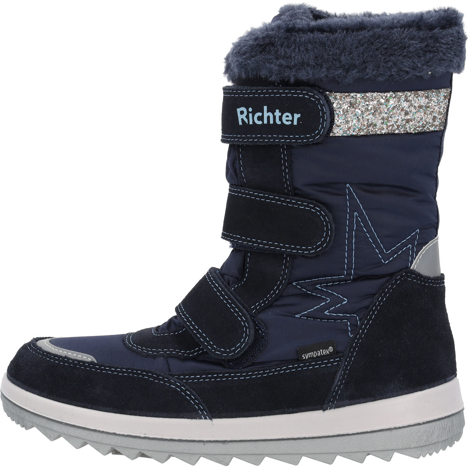 Richter 5008, Winterstiefel, Kinder, Schwarz