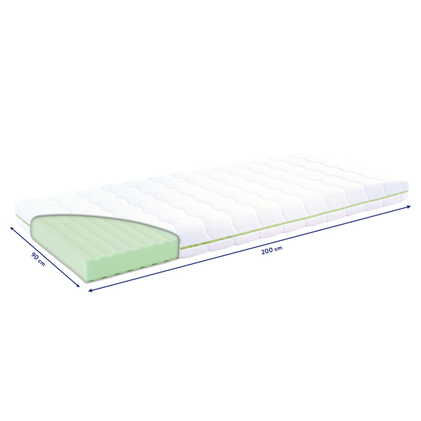 Kinder- und Jugendmatratze Air Flow, 90 x 200 x 15 cm
