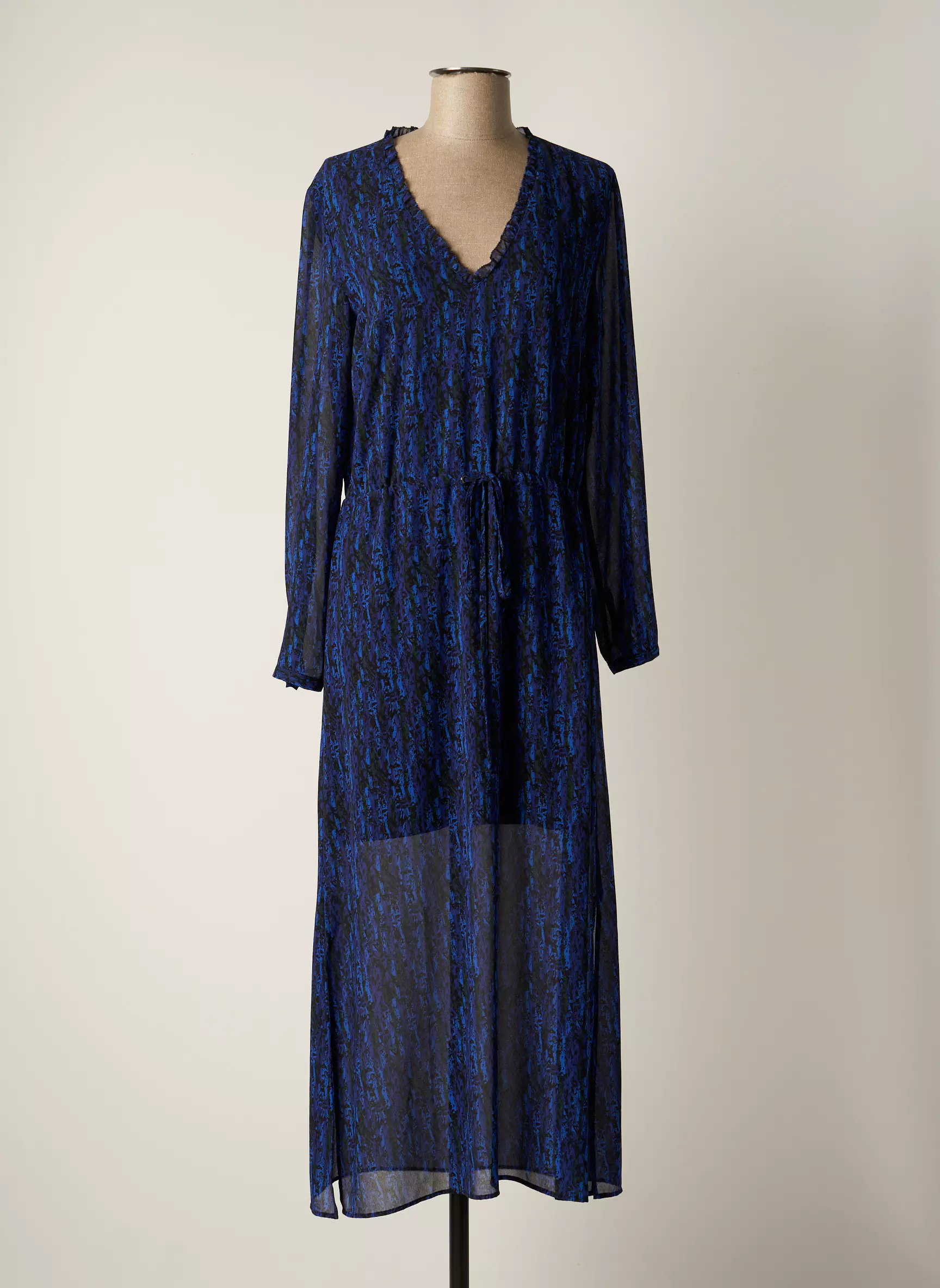 School Rag Robes Longues Femme couleur bleu