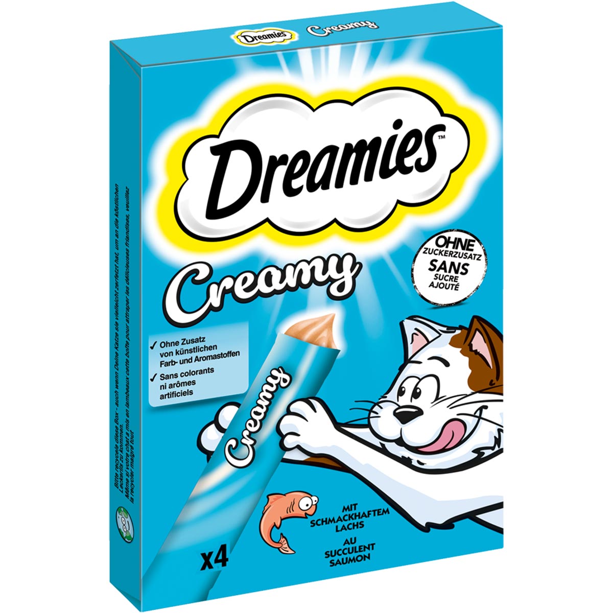 DREAMIES Creamy mit Lachs Multipack günstig kaufen
