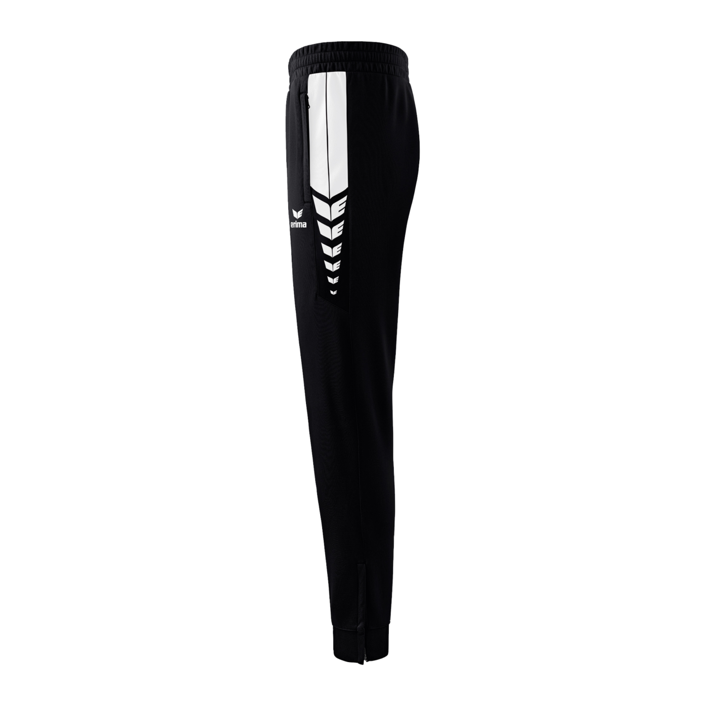 Erima Six Wings Worker Hose Kids Schwarz Weiss