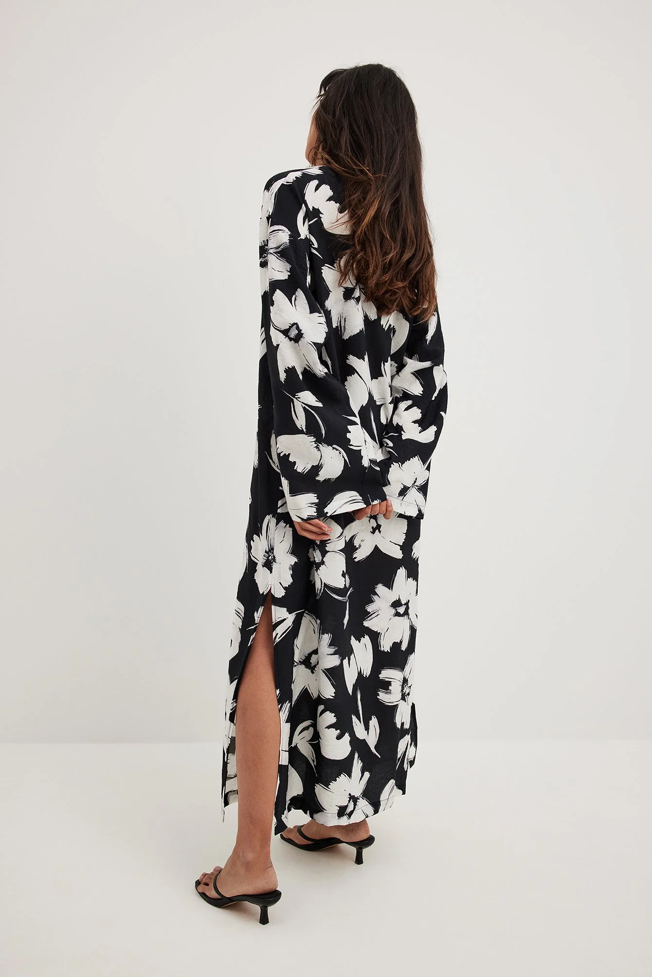 Fließendes Maxikleid aus Viskose
