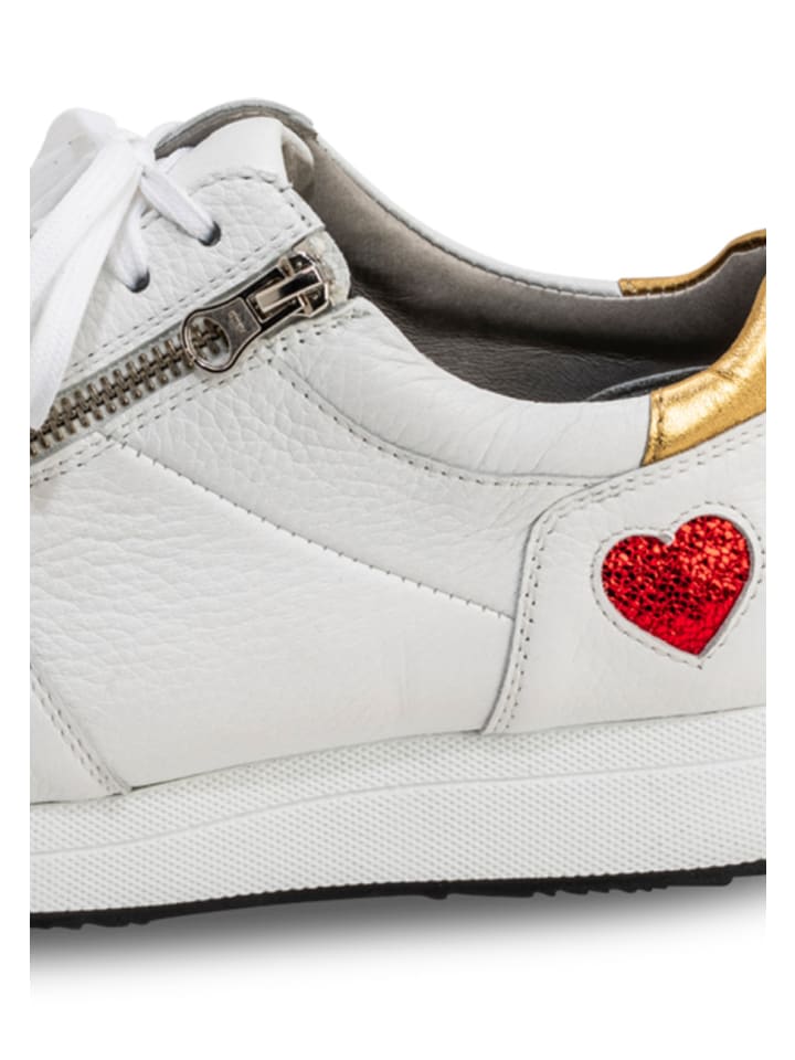 VITAFORM Hirschleder Sneaker in weiß günstig kaufen