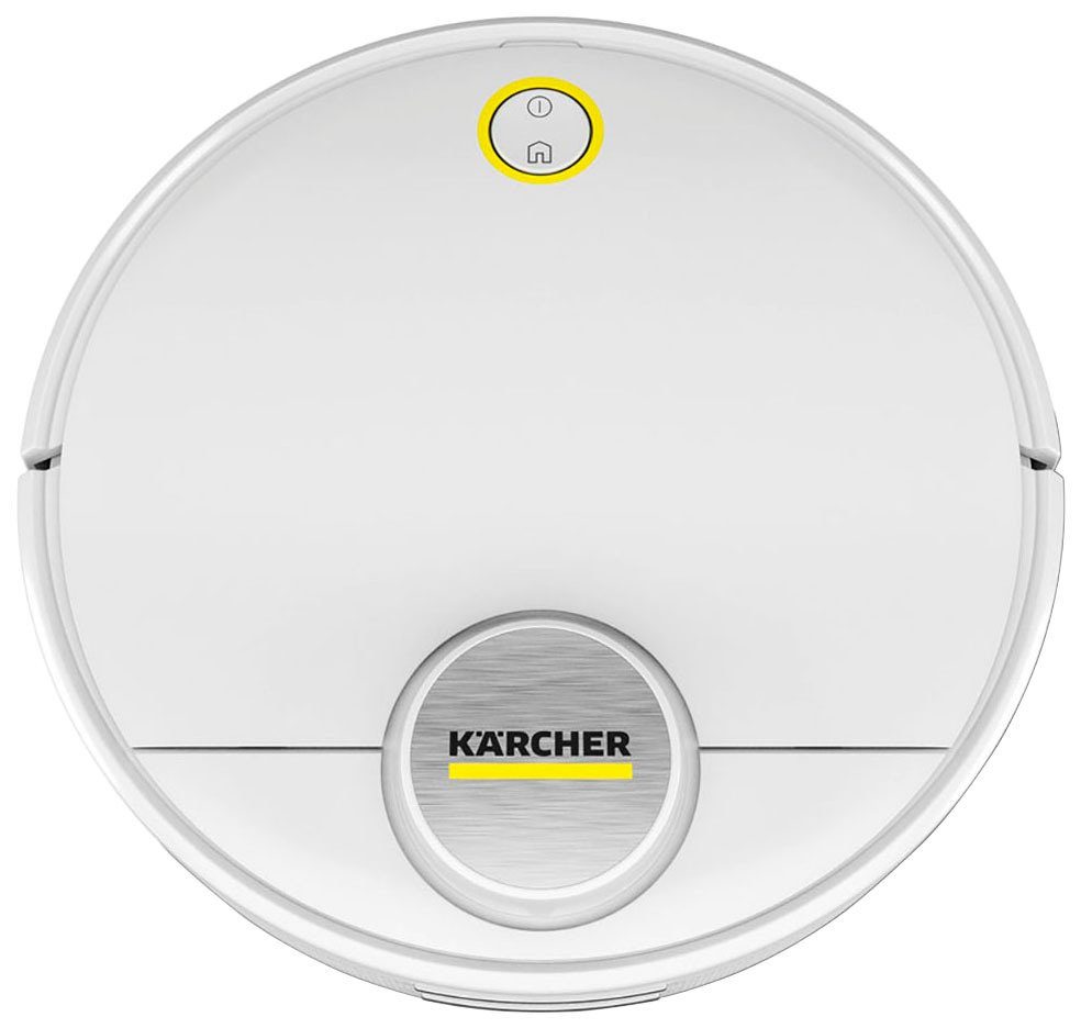 KÄRCHER Nass-Trocken-Saugroboter RCV 3, beutellos, App-Steuerung, für niederflorige Teppichböden und Hartflächen