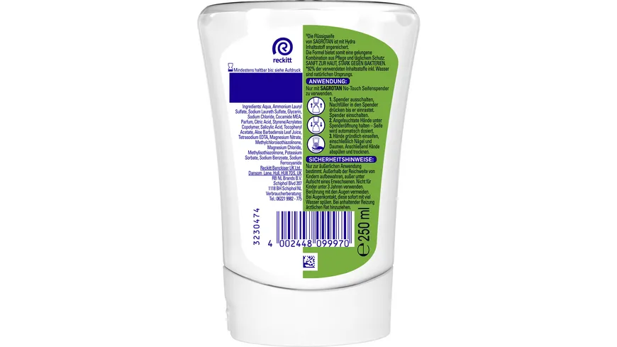 Sagrotan No-Touch Nachfueller Aloe Vera 250ml 250 ml