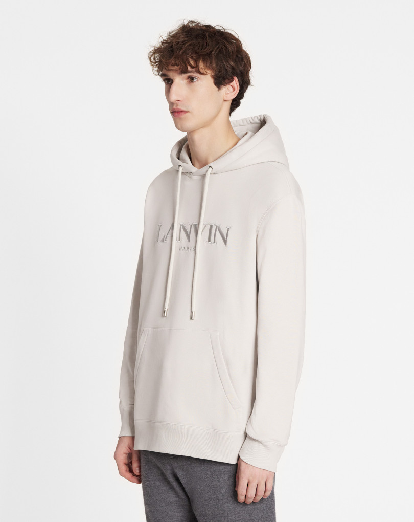 HOODIE OVERSIZE BRODÉ LANVIN PARIS