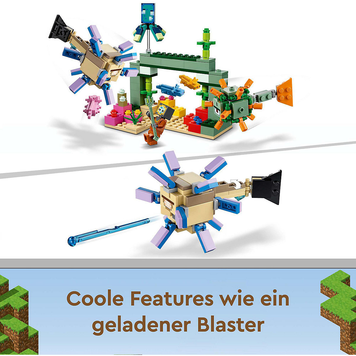 LEGO® Minecraft 21180 Das Wächterduell