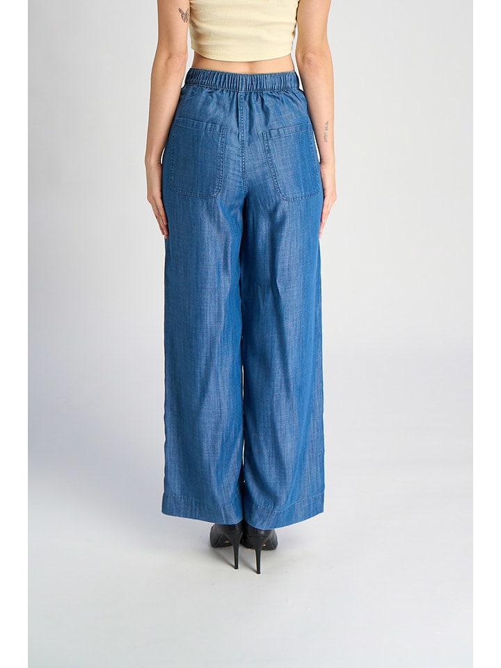 Marks & Spencer Marlenehose in Blau günstig kaufen