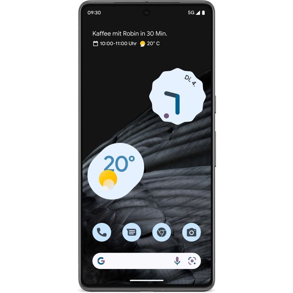 Google Pixel 7 Pro 5G 128 GB / 12 GB - Smartphone - obsidian Smartphone (6,7 Zoll, 128 GB Speicherplatz)