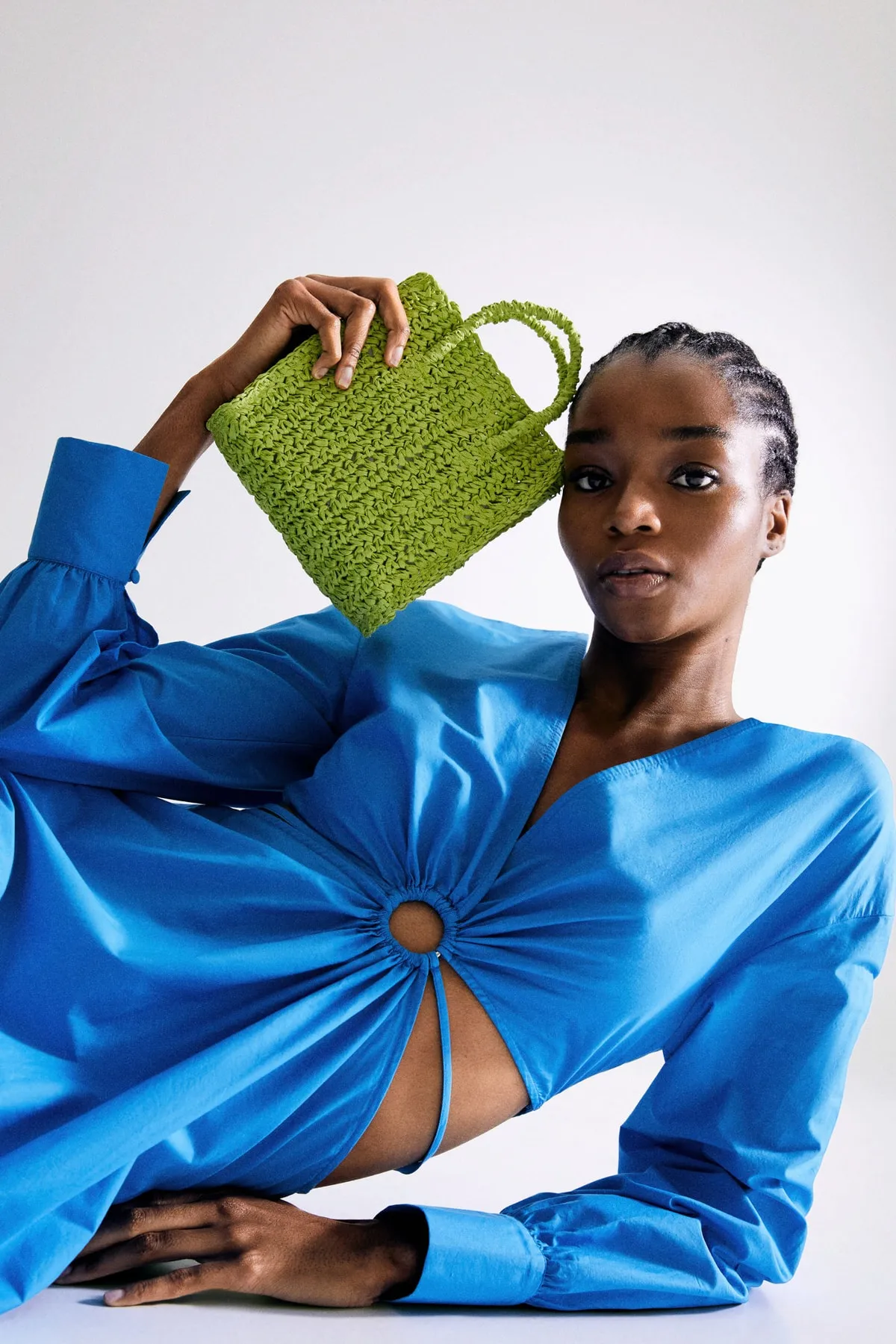 MANGO  Mini-Shopper-Tasche