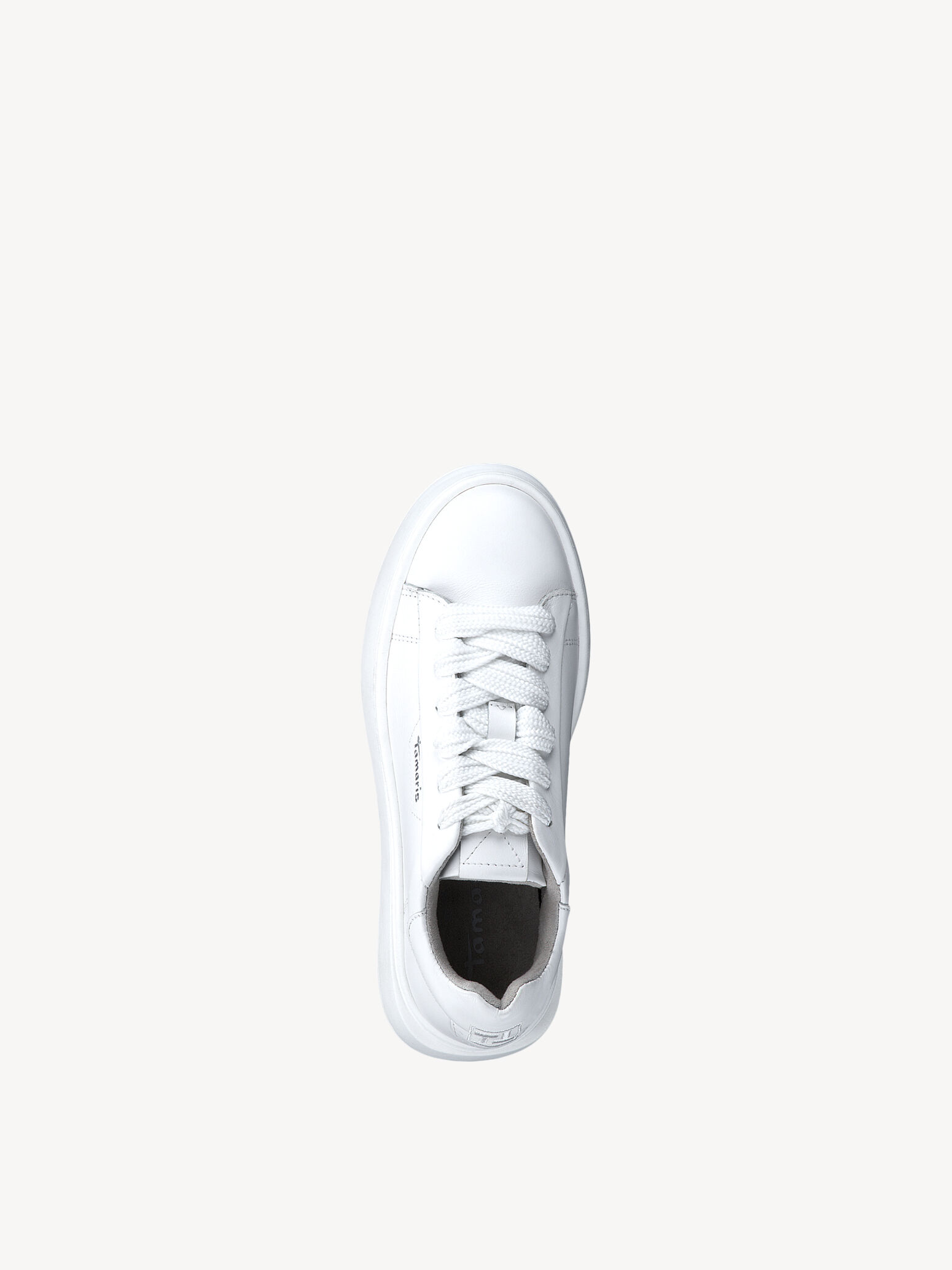 Basket en cuir - blanc