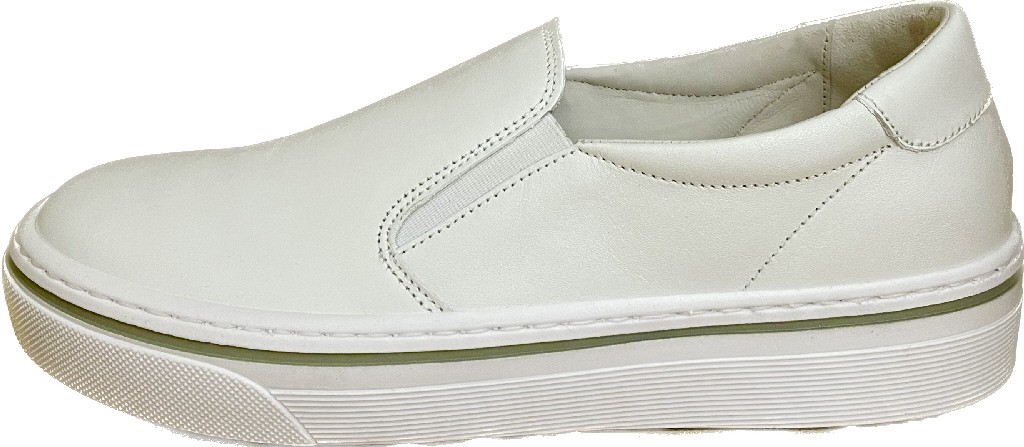 GABOR Sportliche Slipper weiss