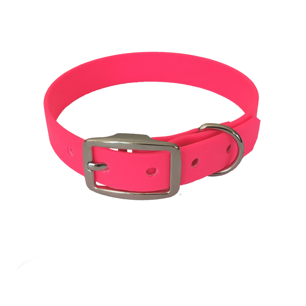 bio-leine Hundehalsbänder bio-leine 21-30cm HU Biothane Halsband leuchtendes rosa 21 cm, 30 cm