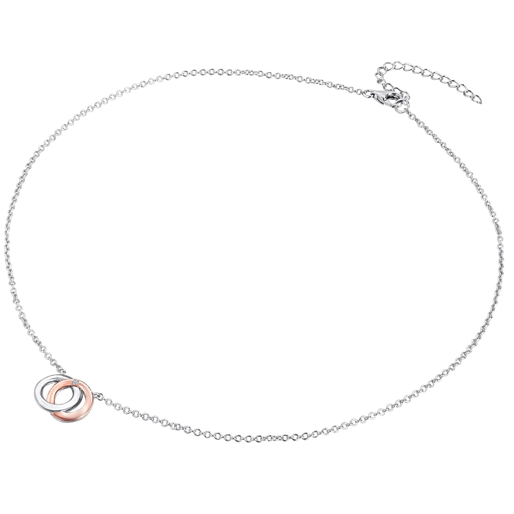 Rafaela Donata Collier en diamant Argent sterling Diamant en Argent collier