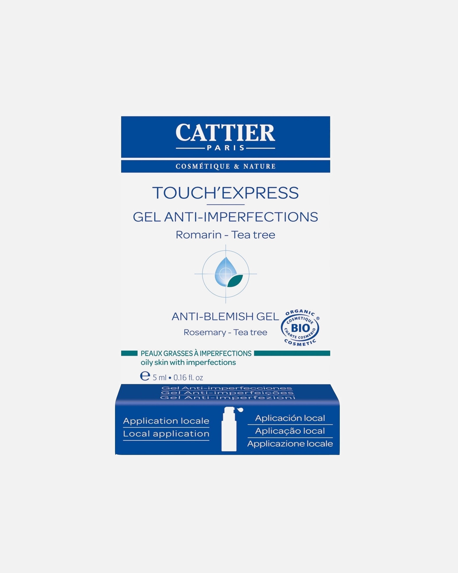 Cattier Touch'Express - oily, blemish-prone skin - 5ml