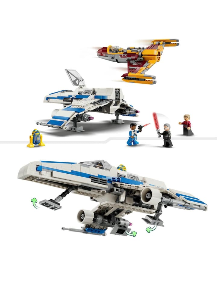 LEGO Star Wars E-Wing vs. Shin Hatis Starfighter in Mehrfarbig ab 9 Jahre günstig kaufen onesize