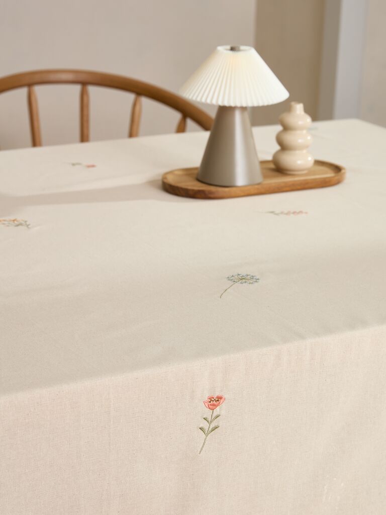 Toalha de mesa PELARGONIA PELARGONIA 140x240 bege