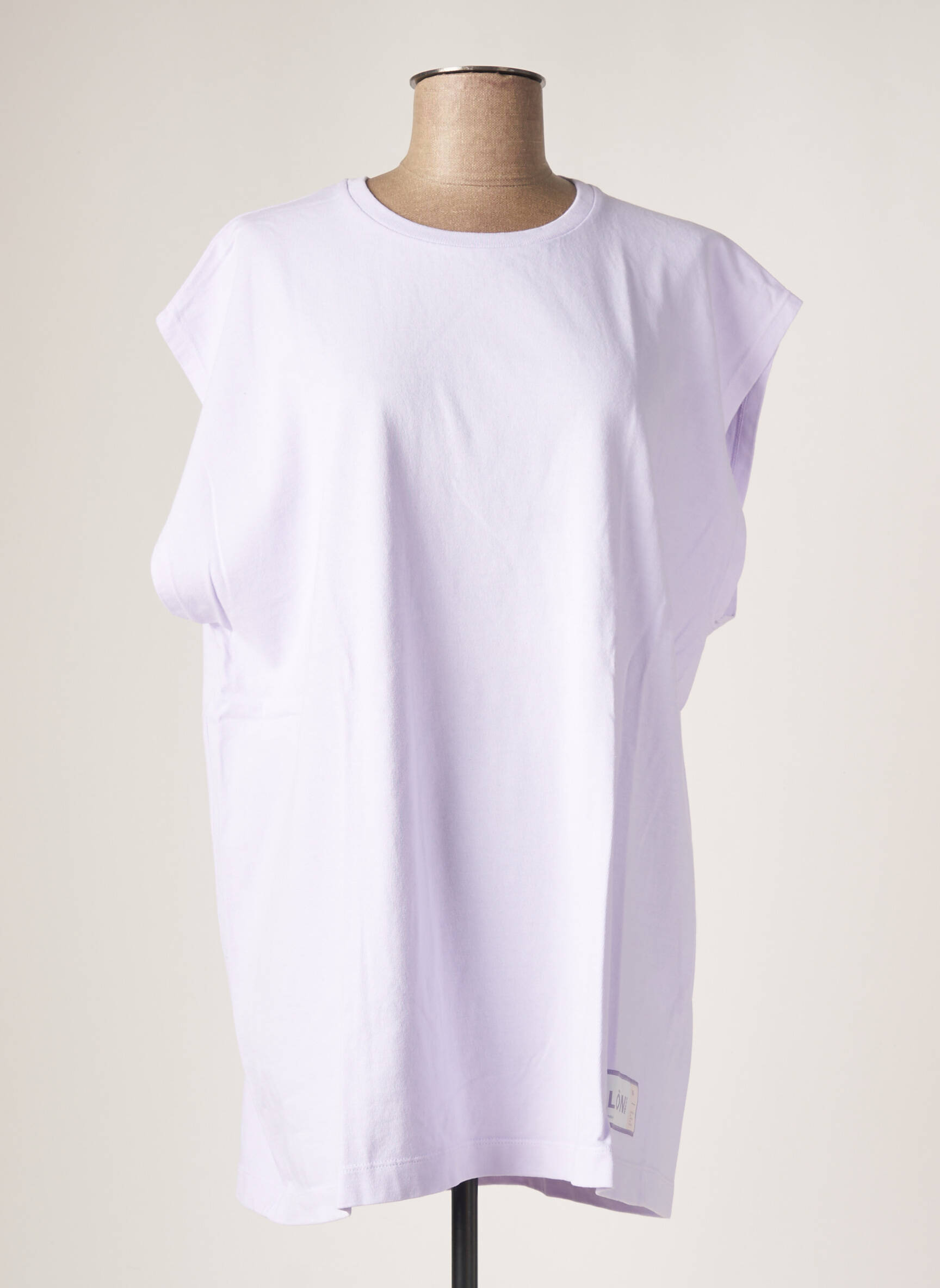 Margaux Lonnberg Tuniquemanchecourte Femme couleur violet
