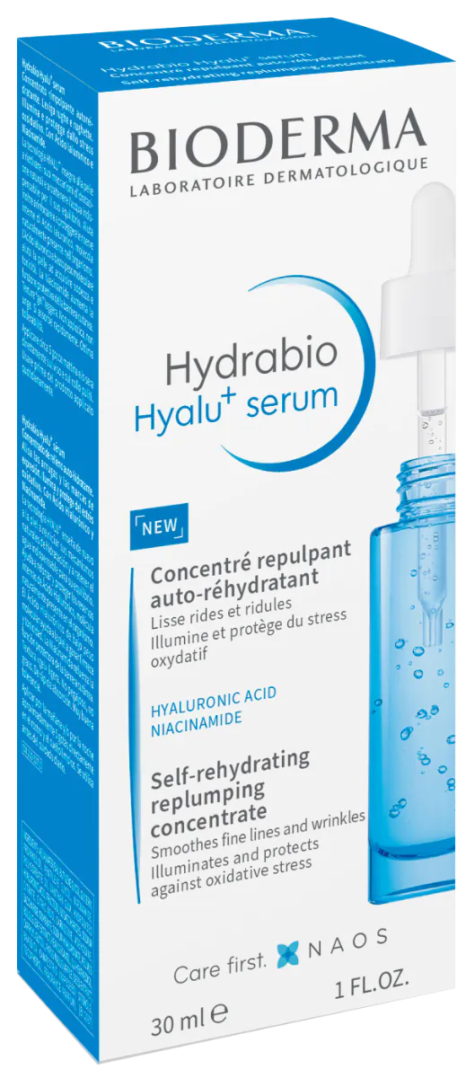 Bioderma Hydrabio Hyalu+ drėkinamasis serumas nuo raukšlių