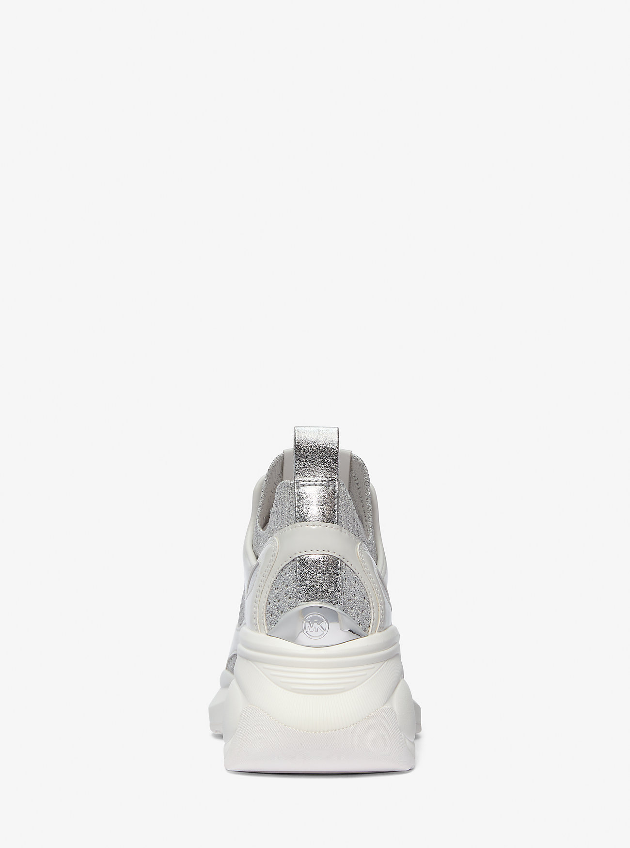 Zuma Metallic and Mesh Trainer - SILVER
