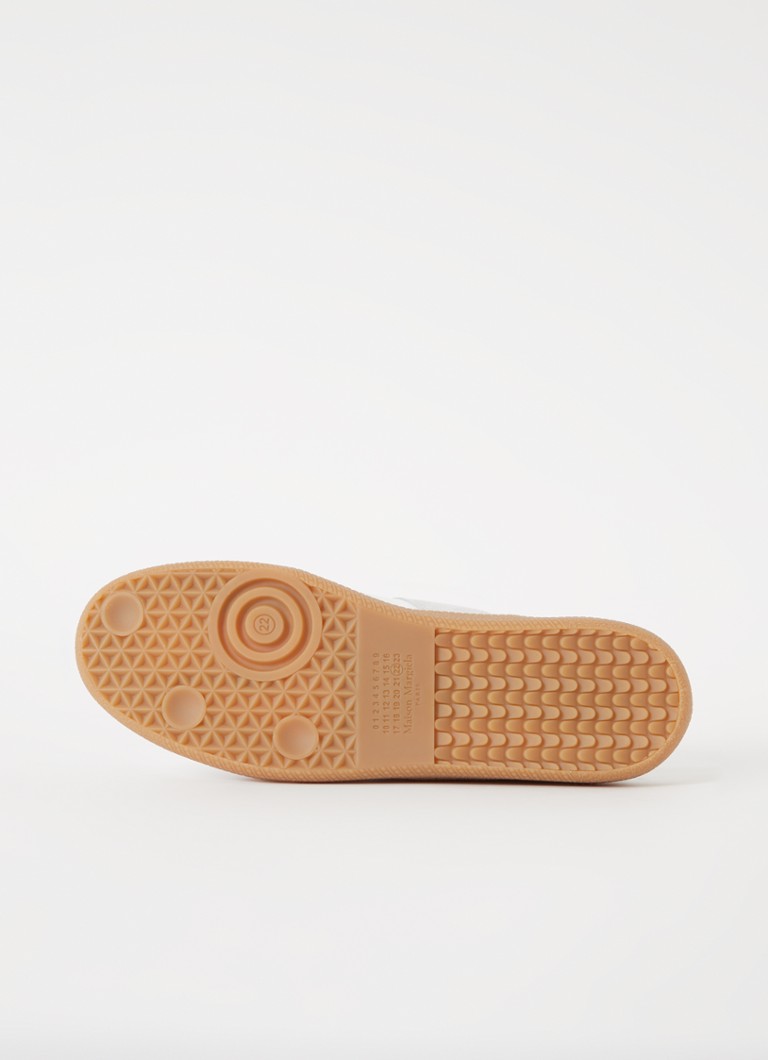 Maison Margiela Replica calfskin sneaker with suede details